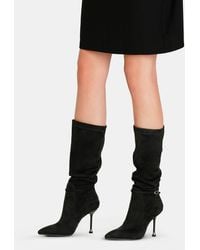 Liu Jo - Liu Jo Hoher Stiefel Mit Zierschnalle - Lyst