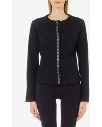 Liu Jo - Liu Jo Jeansjacke Mit Logo - Lyst