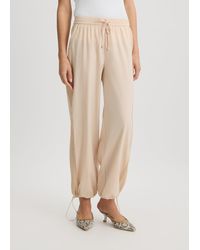 Liu Jo - Liu Jo Pantaloni Beige Con Coulisse - Lyst