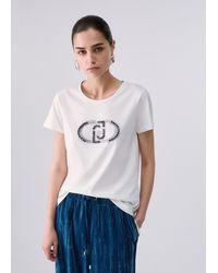 Liu Jo - T-Shirt Avec Logo Monogramme - Lyst