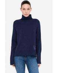 Liu Jo - Liu Jo Pull À Col Roulé En Laine Et Cachemire - Lyst