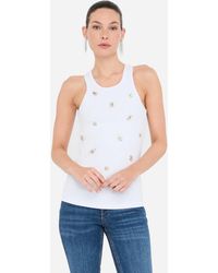 Liu Jo - Liu Jo Top Avec Applications Bijoux - Lyst