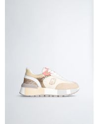 Liu Jo - Liu Jo Sneakers À Plateforme Avec Glitter Et Paillettes - Lyst