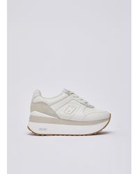 Liu Jo - Sneakers Super Plateforme Effet Python - Lyst