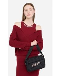 Liu Jo - Liu Jo Sac À Bandoulière Format Moyen En Nylon - Lyst