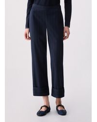 Liu Jo - Pantalones De Pitillo A Rayas - Lyst
