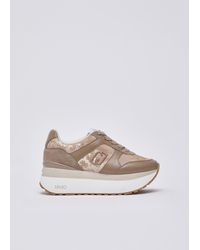 Liu Jo - Super-Platform-Sneakers Im Python-Look - Lyst