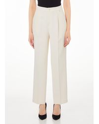 Liu Jo - Liu Jo Pantalon En Crêpe Stretch - Lyst
