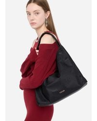 Liu Jo - Liu Jo Große Hobo-Bag Aus Nylon - Lyst