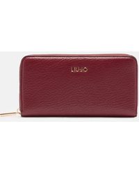 Liu Jo - Liu Jo Portefeuille Grand Format Avec Zip Tout Autour - Lyst