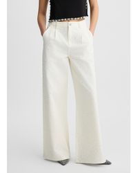 Liu Jo - Liu Jo Flare-Hosen Mit Strass - Lyst