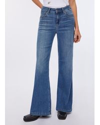 Liu Jo - Liu Jo Flare-Jeans Mit Hohem Bund - Lyst
