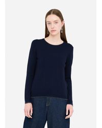Liu Jo - Liu Jo Pullover Mit Details Aus Lurex - Lyst