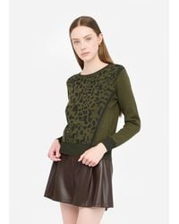 Liu Jo - Liu Jo Pull Avec Imprimé Animalier Liu Jo Better - Lyst