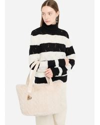 Liu Jo - Liu Jo Sac Hobo Grand Format En Imitation Fourrure - Lyst