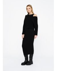 Liu Jo - Liu Jo Robe En Maille Avec Broderies Bijoux - Lyst
