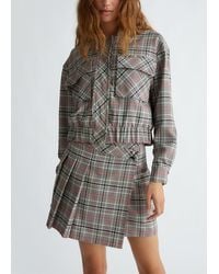 Liu Jo - Liu Jo Kurze Jacke Mit Schottenkaros - Lyst