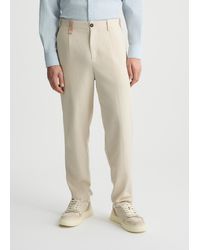 Liu Jo - Liu Jo Pantaloni Jacquard In Misto Lino - Lyst