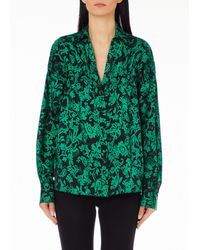 Liu Jo - Liu Jo Hemdbluse Aus Bedrucktem Twill - Lyst