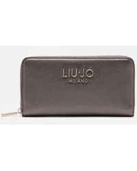 Liu Jo - Liu Jo Portefeuille Grand Format Avec Zip Tout Autour - Lyst