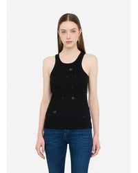 Liu Jo - Liu Jo Top Avec Applications Bijoux - Lyst