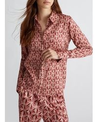 Liu Jo - Liu Jo Camicia Con Stampa Geometrica - Lyst