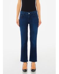Liu Jo - Liu Jo Bottom-Up-Jeans Im Bootcut - Lyst