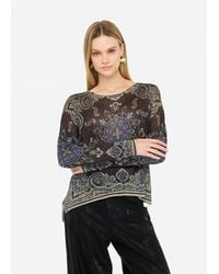 Liu Jo - Liu Jo Lurex-Pullover - Lyst