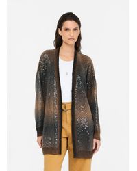 Liu Jo - Liu Jo Cardigan Lungo Con Paillettes - Lyst