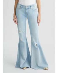 Liu Jo - Liu Jo Jeans Flare A Vita Bassa - Lyst