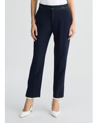Liu Jo - Liu Jo Pantaloni Con Cintone Logato - Lyst