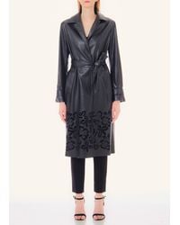 Liu Jo - Liu Jo Trenchcoat Mit Laser-Stickerei - Lyst