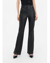 Liu Jo - Liu Jo Flare-Hose Aus Beschichtetem Gewebe - Lyst