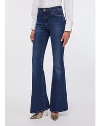 Liu Jo - Liu Jo Jean Évasé Avec Ceinture - Lyst