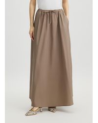 Liu Jo - Liu Jo Jupe Longue En Taffetas - Lyst