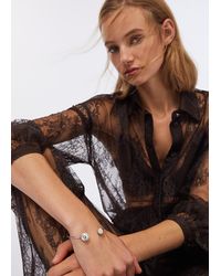 Liu Jo - Liu Jo Halbsteifes Armband Mit Perlen - Lyst
