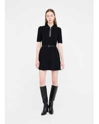Liu Jo - Liu Jo Robe En Maille Avec Ceinture - Lyst