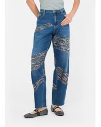 Liu Jo - Liu Jo Jeans Im Balloon Fit Mit Nieten Und Strass - Lyst
