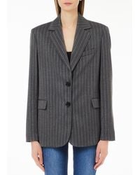 Liu Jo - Liu Jo Blazer Mit Nadelstreifen - Lyst