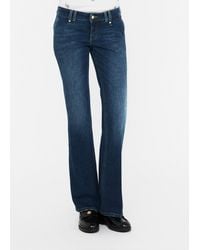 Liu Jo - Liu Jo Bootcut-Jeans Mit Niedrigem Bund - Lyst