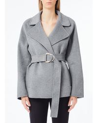 Liu Jo - Abrigo De Lana Con Cinturón - Lyst