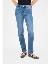 Liu Jo - Liu Jo Bottom-Up-Jeans Mit Slim-Fit - Lyst