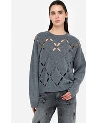 Liu Jo - Liu Jo Pull 100 Laine Avec Découpes - Lyst