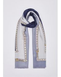 Liu Jo - Stola Con Logo Monogram - Lyst
