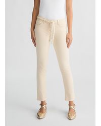 Liu Jo - Liu Jo Pantalon Skinny Avec Ceinture - Lyst
