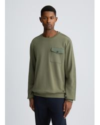 Liu Jo - Liu Jo Felpa Verde Con Tasca - Lyst