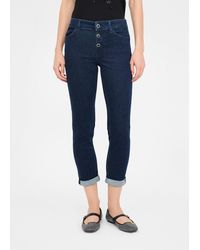 Liu Jo - Liu Jo Jeans Skinny Con Risvolto - Lyst
