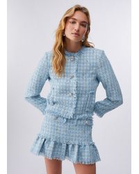 Liu Jo - Chaqueta Elegante De Bouclé - Lyst
