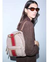 Liu Jo - Rucksack Mit Monogramm-Logo - Lyst
