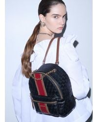 Liu Jo - Rucksack Mit Monogramm-Logo - Lyst